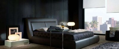 Кожа в интерьере: идеи использования