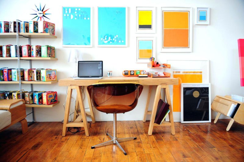 a-well-organized-modern-art-studio-with-desk-chair-and-laptopart-tables-for-sale--furniture