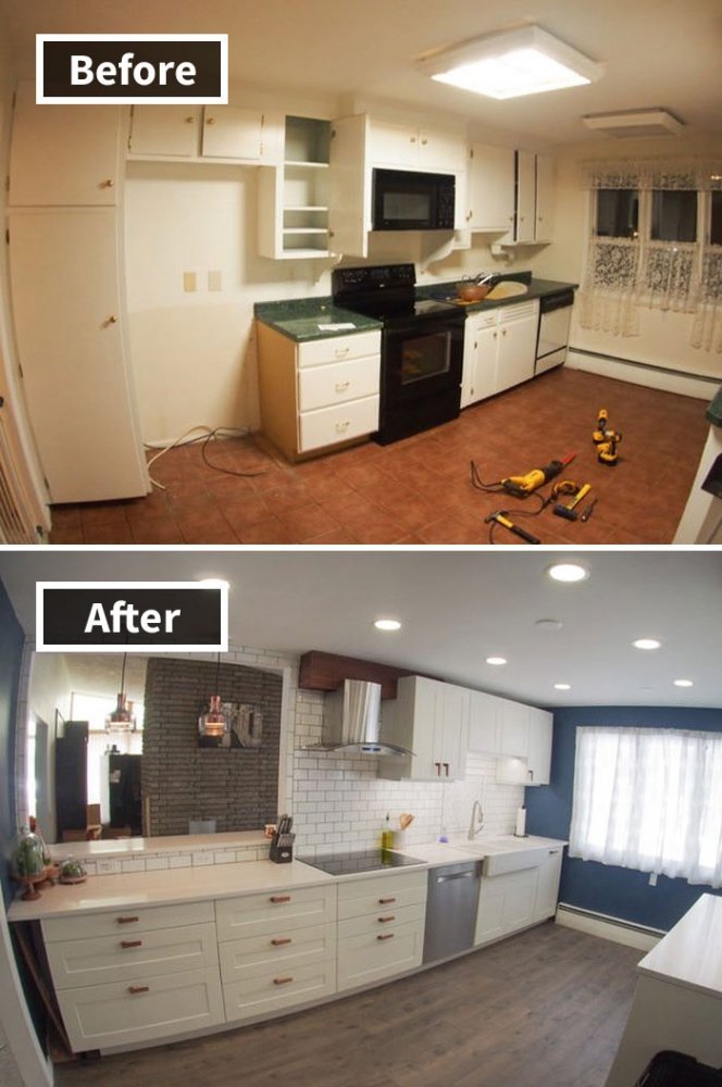 40+ фото ремонта До и После | Преображения комнаты, 1-комнатная квартира, Хоумстейджинг