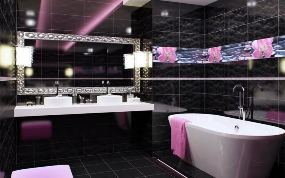 Цвет плитки в ванной комнате дизайн