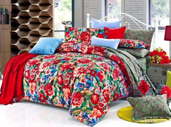 Покрывало на кровать в спальню - 80 классных фото идей