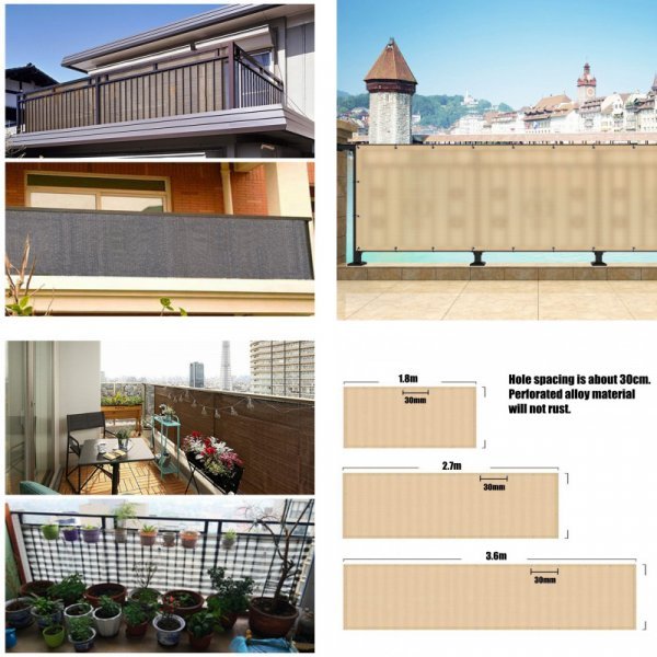 Сетка для балкона, защищающая растения от УФ-лучей
