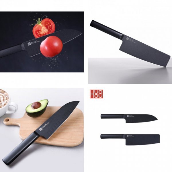 Набор ножей Xiaomi Huohou (2, 5 шт)