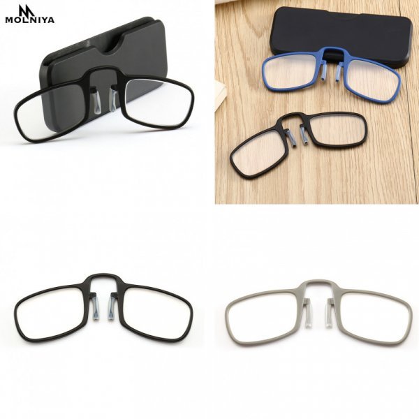 Складные очки для чтения MOLNIYA (3 вида, 3 цвета)