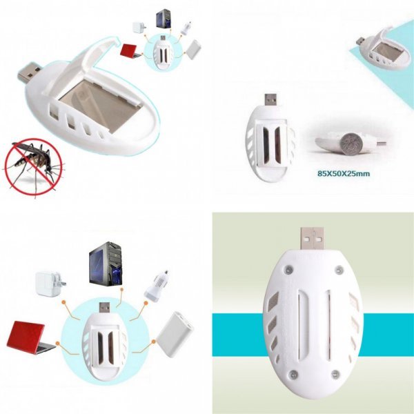 Портативный  USB-фумигатор от комаров