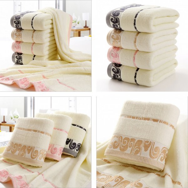 Махровое полотенце с вышивкой от NARWALDATE (3 цвета)