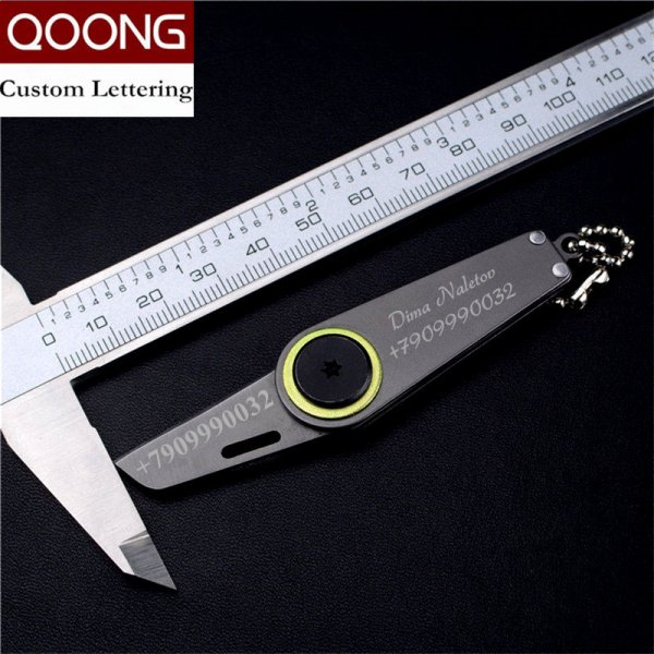 Миниатюрный раскладывающийся нож Qoong