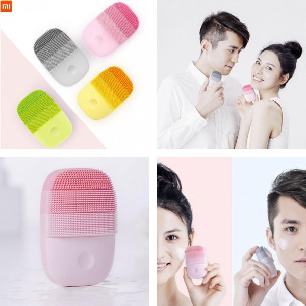 ХИТ! Щетка для массажа и очищения лица Xiaomi inFace (4 цвета)
