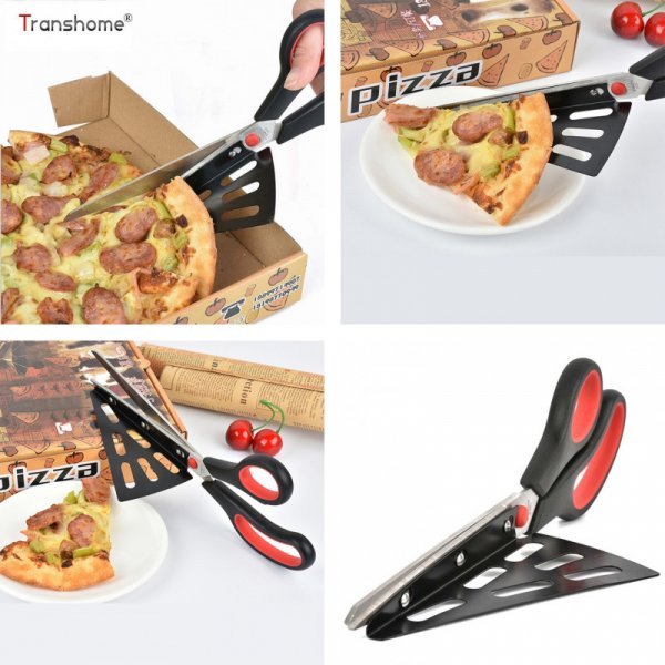 Супер удобные ножницы для пиццы Transhome (2 цвета)