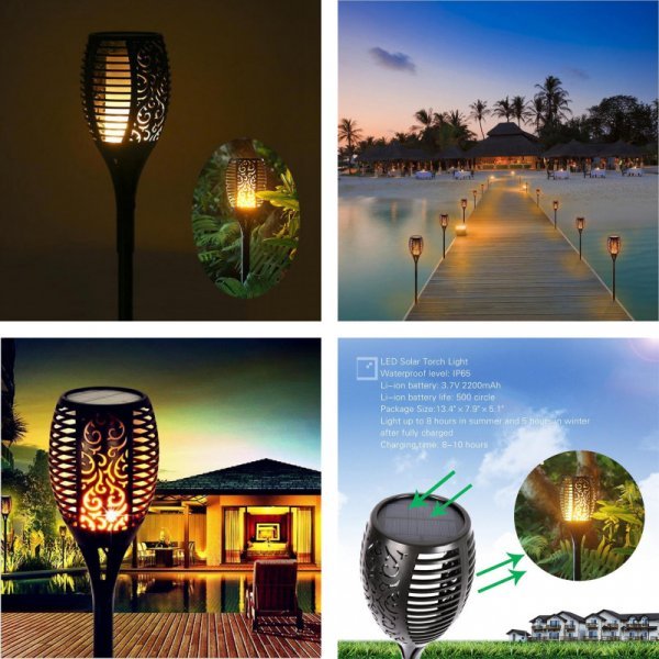 Светодиодные лампы с имитацией пламени от BUYBAY (3 комплектации)