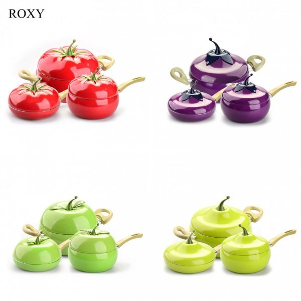 Кастрюльки от ROXY (3 вида, 4 цвета)
