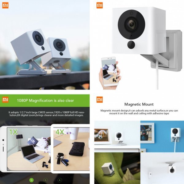 Беспроводная видеокамера Xiaomi CCTV Mijia Xiaofang (110 градусов)