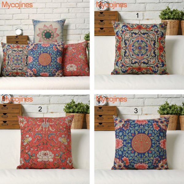 Чехол для подушки в марокканском стиле (5 цветов, 45*45 см)